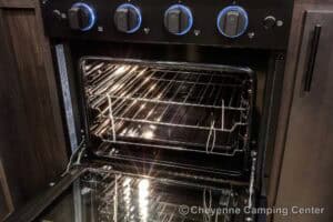 2026 Forest River Sabre 36EST Rear Kitchen Fifth Wheel Interior Image