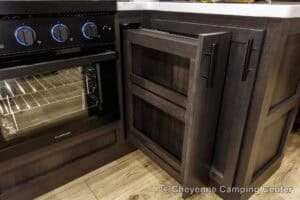 2026 Forest River Sabre 36EST Rear Kitchen Fifth Wheel Interior Image