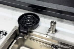 2026 Forest River Sabre 36EST Rear Kitchen Fifth Wheel Interior Image