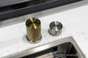 2026 Forest River Sabre 36EST Rear Kitchen Fifth Wheel Interior Image