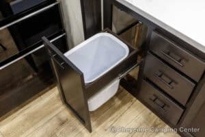 2026 Forest River Sabre 36EST Rear Kitchen Fifth Wheel Interior Image