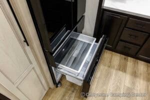 2026 Forest River Sabre 36EST Rear Kitchen Fifth Wheel Interior Image