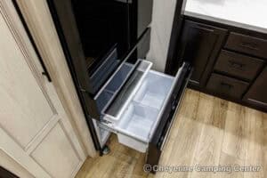 2026 Forest River Sabre 36EST Rear Kitchen Fifth Wheel Interior Image