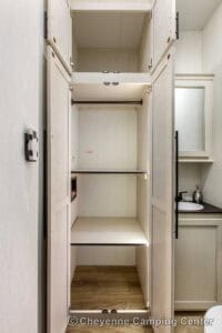 2026 Forest River Sabre 36EST Rear Kitchen Fifth Wheel Interior Image