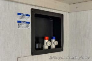 2026 Forest River Sabre 36EST Rear Kitchen Fifth Wheel Interior Image