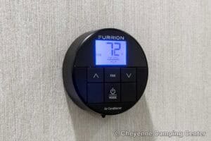 2026 Forest River Sabre 36EST Rear Kitchen Fifth Wheel Interior Image