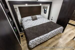 2026 Forest River Sabre 36EST Rear Kitchen Fifth Wheel Interior Image