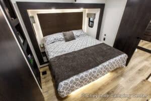 2026 Forest River Sabre 36EST Rear Kitchen Fifth Wheel Interior Image