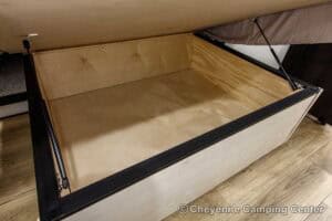 2026 Forest River Sabre 36EST Rear Kitchen Fifth Wheel Interior Image