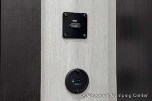 2026 Forest River Sabre 36EST Rear Kitchen Fifth Wheel Interior Image