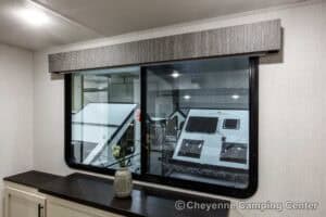 2026 Forest River Sabre 36EST Rear Kitchen Fifth Wheel Interior Image