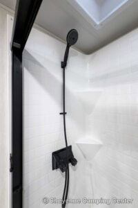 2026 Forest River Sabre 36EST Rear Kitchen Fifth Wheel Interior Image