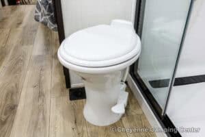 2026 Forest River Sabre 36EST Rear Kitchen Fifth Wheel Interior Image