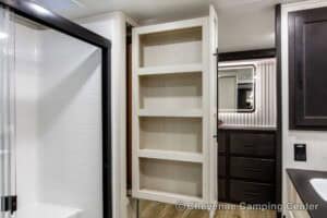 2026 Forest River Sabre 36EST Rear Kitchen Fifth Wheel Interior Image