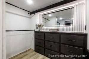 2026 Forest River Sabre 36EST Rear Kitchen Fifth Wheel Interior Image