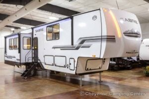 2027 Forest River Sabre 36EST Rear Kitchen Fifth Wheel Exterior Image