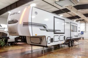 2027 Forest River Sabre 36EST Rear Kitchen Fifth Wheel Exterior Image