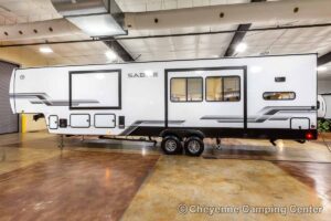 2027 Forest River Sabre 36EST Rear Kitchen Fifth Wheel Exterior Image