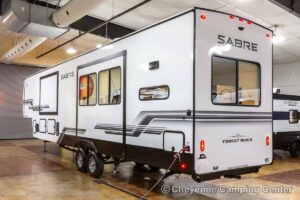 2027 Forest River Sabre 36EST Rear Kitchen Fifth Wheel Exterior Image