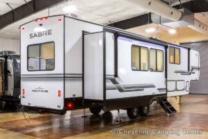 2027 Forest River Sabre 36EST Rear Kitchen Fifth Wheel Exterior Image