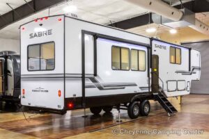 2027 Forest River Sabre 36EST Rear Kitchen Fifth Wheel Exterior Image