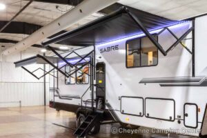 2027 Forest River Sabre 36EST Rear Kitchen Fifth Wheel Exterior Image