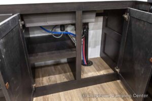 2027 Forest River Sabre 36EST Rear Kitchen Fifth Wheel Interior Image