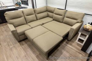 2027 Forest River Sabre 36EST Rear Kitchen Fifth Wheel Interior Image