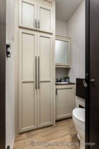 2027 Forest River Sabre 36EST Rear Kitchen Fifth Wheel Interior Image