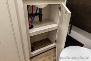 2027 Forest River Sabre 36EST Rear Kitchen Fifth Wheel Interior Image