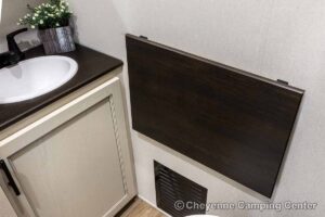 2027 Forest River Sabre 36EST Rear Kitchen Fifth Wheel Interior Image