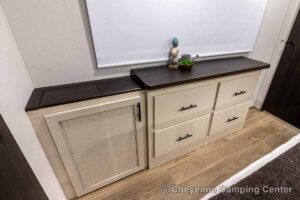 2027 Forest River Sabre 36EST Rear Kitchen Fifth Wheel Interior Image