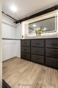 2027 Forest River Sabre 36EST Rear Kitchen Fifth Wheel Interior Image