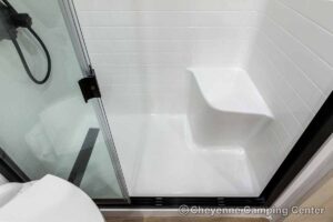 2027 Forest River Sabre 36EST Rear Kitchen Fifth Wheel Interior Image