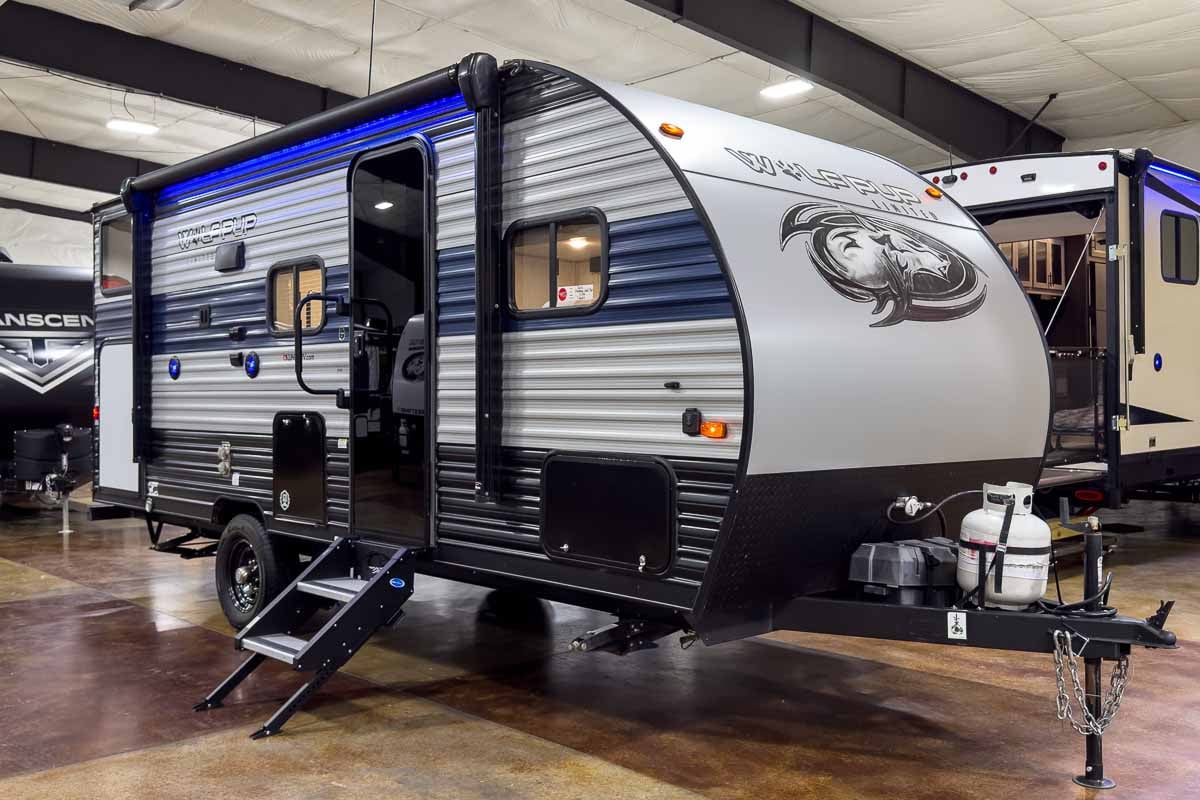 2021 Forest River Cherokee Wolf Pup 17JG Bunkhouse Travel Trailer Enterior Image