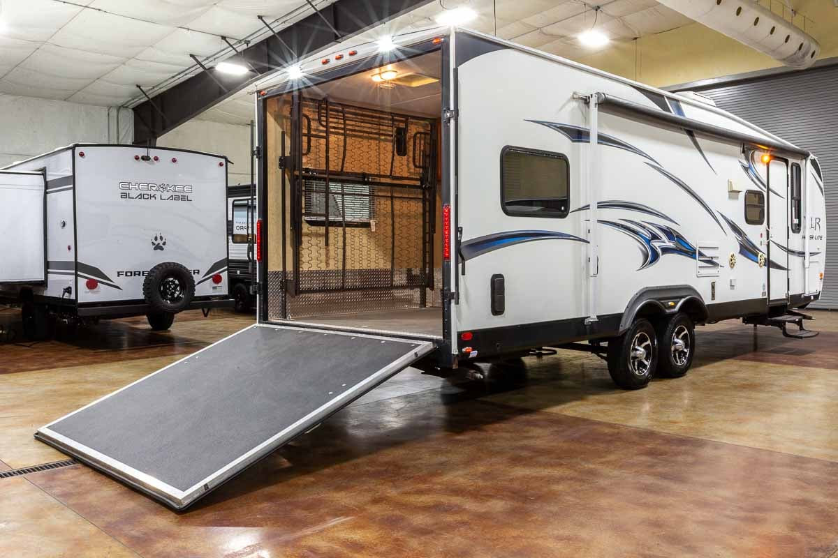 2012 Forest River XLR Hyper Lite 27HFS Toy Hauler Travel Trailer Enterior Image