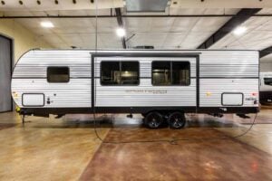 2025 KZ Sportsmen Select 261BHSL Bunkhouse Travel Trailer Exterior Image