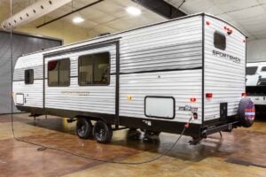 2025 KZ Sportsmen Select 261BHSL Bunkhouse Travel Trailer Exterior Image