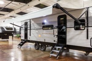 2025 KZ Sportsmen Select 261BHSL Bunkhouse Travel Trailer Exterior Image