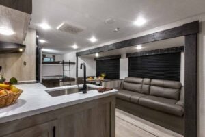2025 KZ Sportsmen Select 261BHSL Bunkhouse Travel Trailer Interior Image
