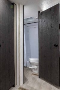 2025 KZ Sportsmen Select 261BHSL Bunkhouse Travel Trailer Interior Image