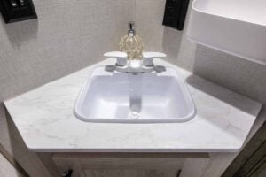 2025 KZ Sportsmen Select 261BHSL Bunkhouse Travel Trailer Interior Image