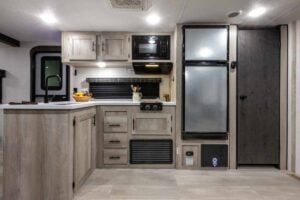 2025 KZ Sportsmen Select 261BHSL Bunkhouse Travel Trailer Interior Image
