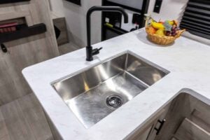 2025 KZ Sportsmen Select 261BHSL Bunkhouse Travel Trailer Interior Image