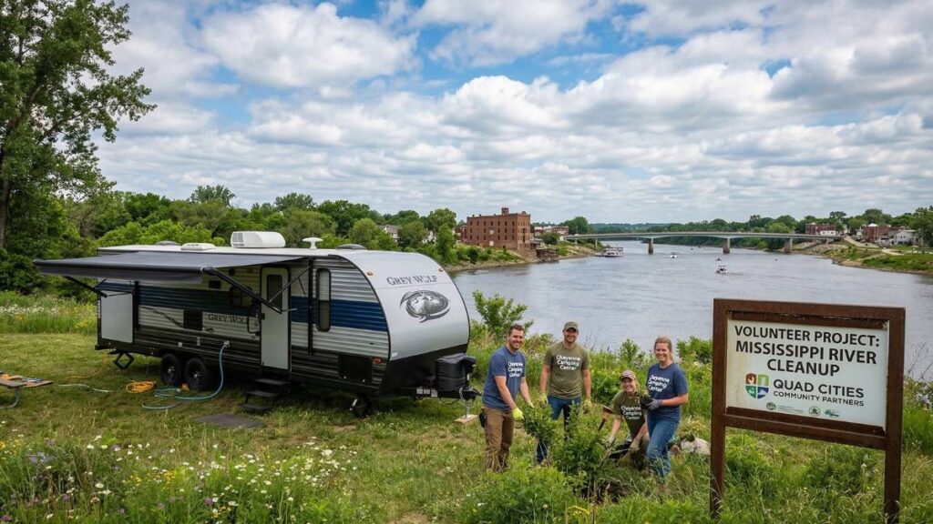 Volunteer Opportunities in Walcott & Quad Cities: Give Back While RVing