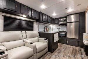 2023 Coachmen Freedom Express Ultra Lite 274RKS Couples Travel Trailer Interior Image