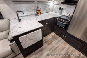 2023 Coachmen Freedom Express Ultra Lite 274RKS Couples Travel Trailer Interior Image