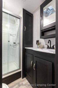 2023 Coachmen Freedom Express Ultra Lite 274RKS Couples Travel Trailer Interior Image