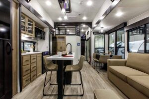 2027 Forest River Cherokee Timberwolf 39JM Destination Trailer Interior Image