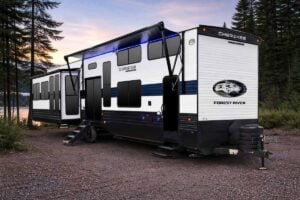 2026 Forest River Cherokee Timberwolf 39JM Destination Trailer Exterior Image